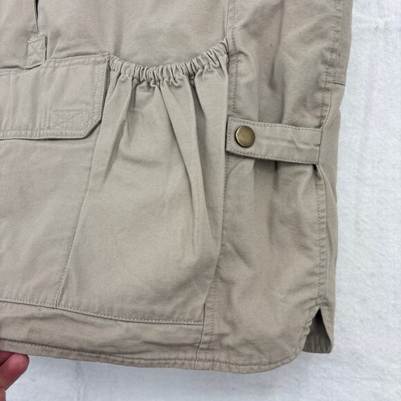 5.11 Tactical Vest Men's Size L Khaki Tan CCW Pockets Cotton Canvas Rugged - Picture 10 of 14